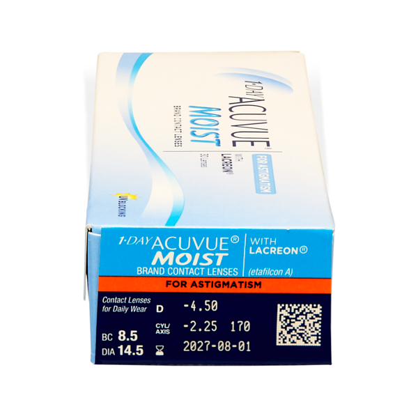 1-Day ACUVUE Moist for Astigmatism (30) 1-Day ACUVUE Moist for Astigmatism (30)