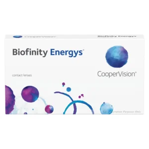 Boîte de 6 lentilles Biofinity Energys CooperVision Boîte de 6 lentilles Biofinity Energys CooperVision