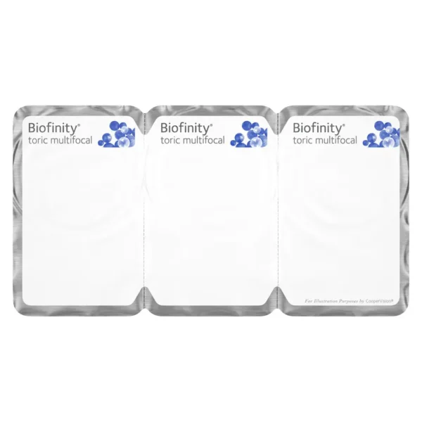 Blister Biofinity Toric Multifocal CooperVision Blister Biofinity Toric Multifocal CooperVision