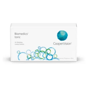 Boîte de 6 lentilles mensuelles Biomedics Toric CooperVision Boîte de 6 lentilles mensuelles Biomedics Toric CooperVision
