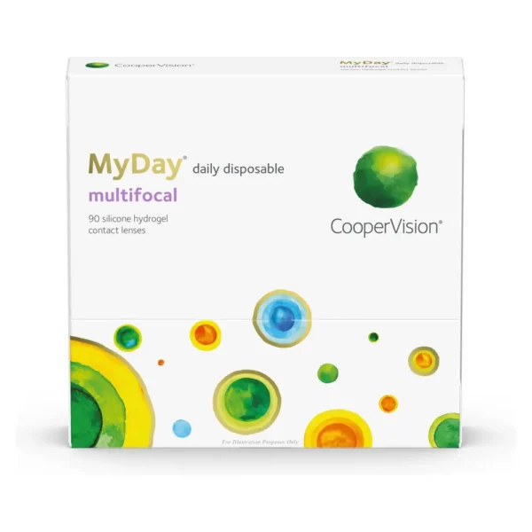 Boîte de 90 lentilles journalières MyDay Multifocal CooperVision Boîte de 90 lentilles journalières MyDay Multifocal CooperVision
