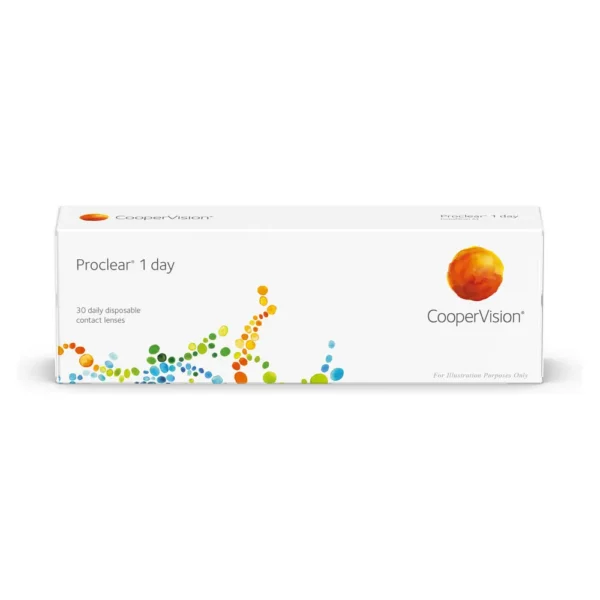 Boîte de 30 lentilles Proclear 1 day CooperVision Boîte de 30 lentilles Proclear 1 day CooperVision