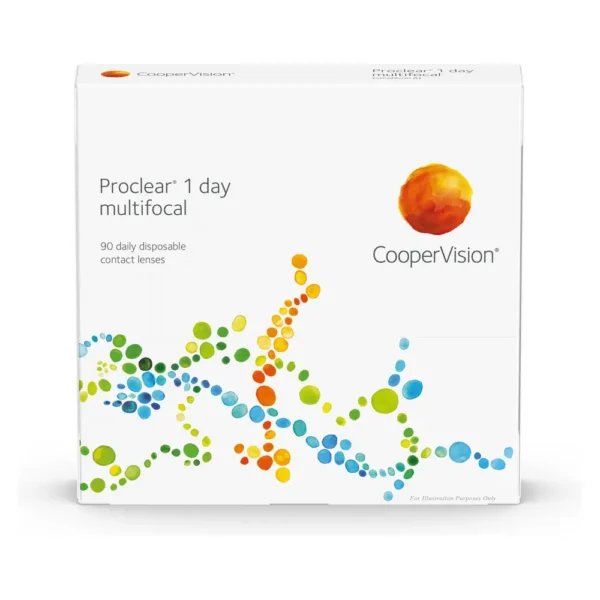 Boîte de 90 lentilles journalières Proclear 1 day Multifocal CooperVision Boîte de 90 lentilles journalières Proclear 1 day Multifocal CooperVision