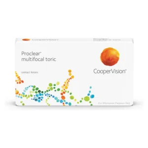 Boîte de 3 lentilles mensuelles Proclear Multifocal Toric CooperVision